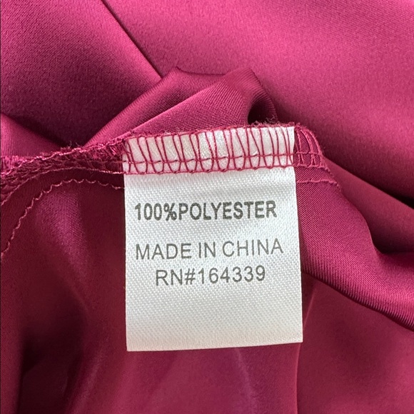 Petal & Pup Vienna Strapless Midi Dress Size Large Berry NWOT - Picture 14 of 16